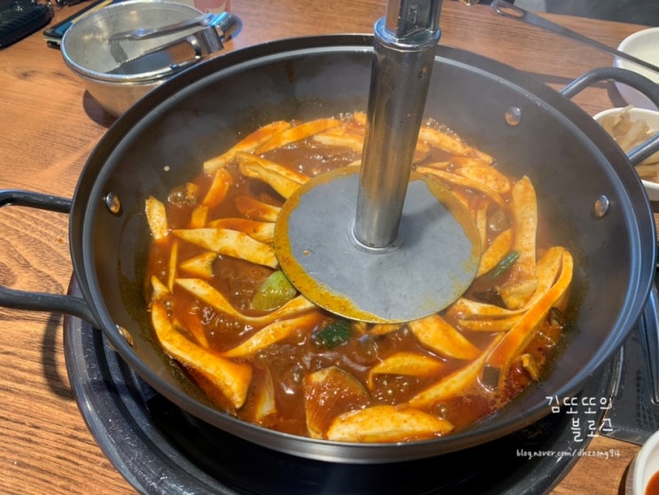 [백석맛집] 백석동 맛있게 매운 양푼등갈비찜, 팔덕식당 일산점 (feat. 곤드레밥이랑 찰떡!)