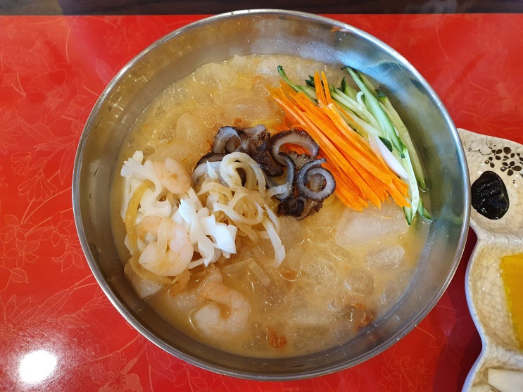  [운정] 기란정 중국식냉면, 쟁반짜장, 탕수육