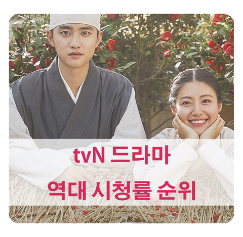 [tvn 드라마 시청률] 역대 순위 TOP 10 알아보기(백일의 낭군님, 슬기로운 감빵생활 등)