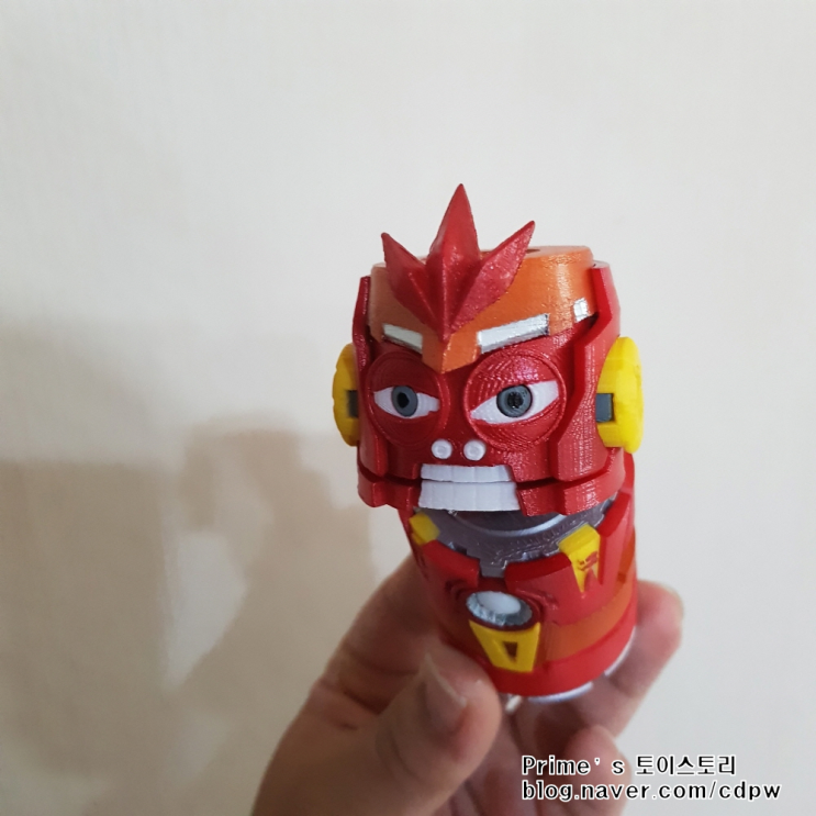  라바레인저 - 14) 레드 완성품 및 관절 소개
