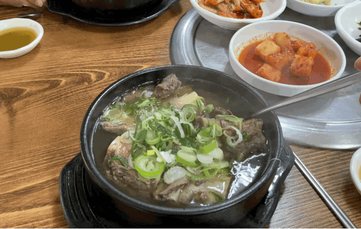  논산 맛집 _ 유명 가든 / 푸짐한 갈비탕