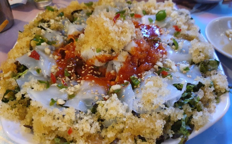  [강남/논현] 3040 취향저격 해산물 포차 맛집 맛짱조개. 문어숙회, 문어죽, 포뜬 산 오징어와 함께