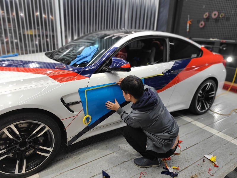 부천 상이로 / 랩핑 / BMW / M4