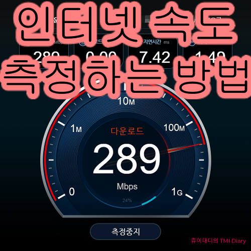  인터넷 속도 측정 하는법, 통신사 관계 없이 10초면 끝