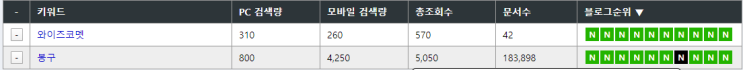  와이즈코멧님의 블로그컨설팅 후기