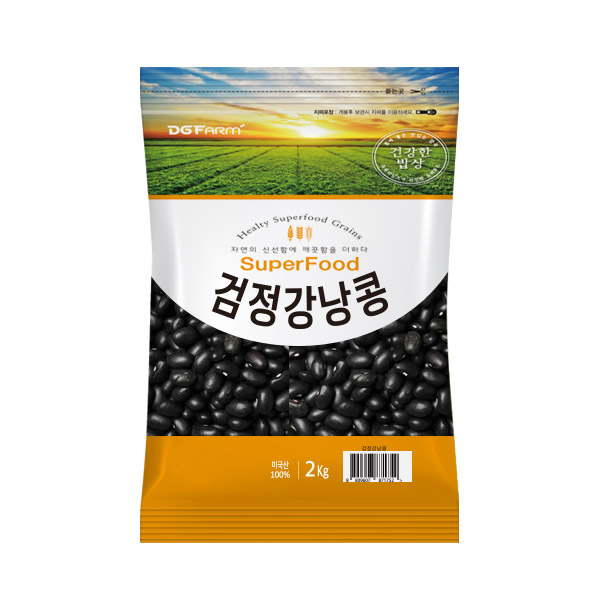  [강추] 대구농산 검정강낭콩, 2kg, 1개 가격은?
