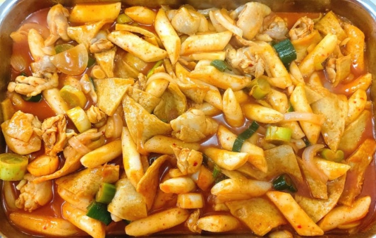 닭떡볶이만들기 이것은 닭볶음탕인가 떡볶이인가  닭떡볶이4~5인분레시피