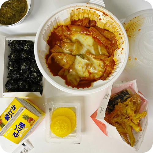  파주 운정 엽기떡볶이 불닭발 배달