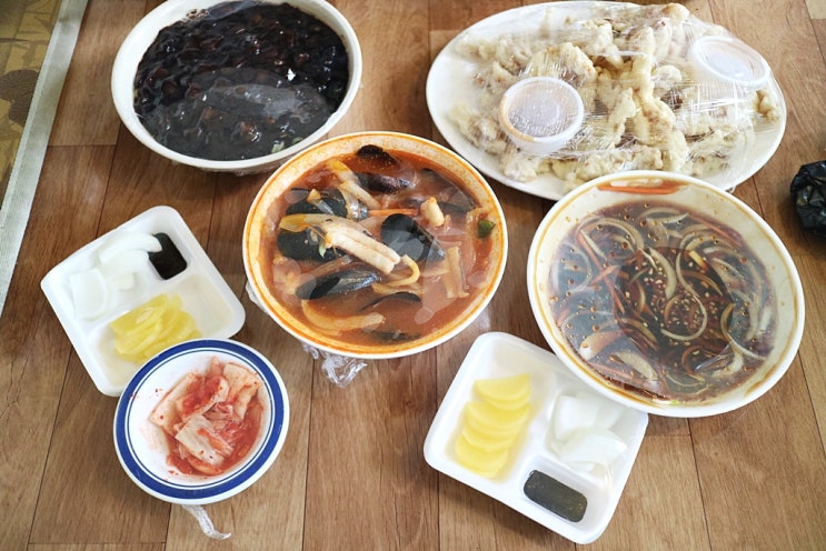  상지문저수지 안성 낚시터까지 배달되는 중국집 성은각