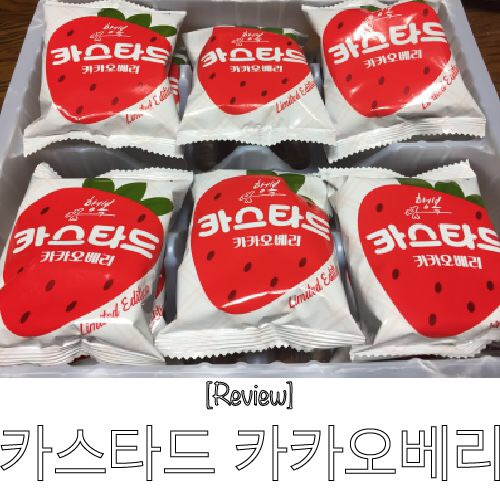  카스타드 카카오베리 / 뒤늦게 올리는 봄신상 딸기 카스타드