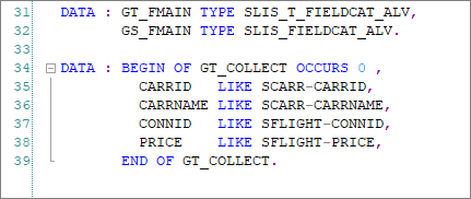 [SAP ABAP] LVC_TRANSFER_FROM_SLIS : 네이버 블로그