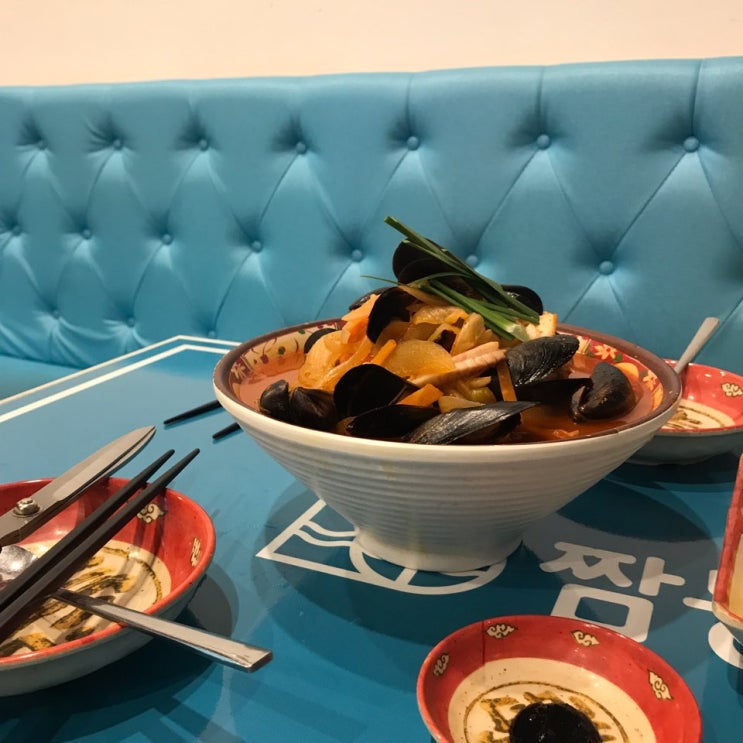  <짬뽕바다> 안양 메가트리아 중식당 리뷰:) 서이추환영