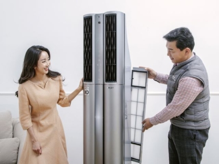  LG 휘센 에어컨 필터 청소 방법 및 LG전자, 휘센 에어컨 사전점검 서비스 실시(LG ThinQ 앱)