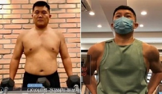  개그맨 조세호가 꾸준한 운동으로 10kg을 감량해 눈길...