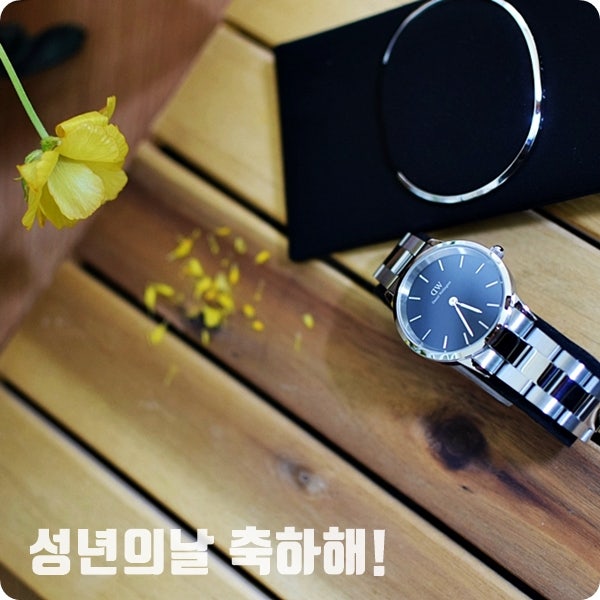 남자손목시계 다니엘 웰링턴 (할인코드 ‘dw8970’) 20대 성년의 날 남자시계 선물 추천~!