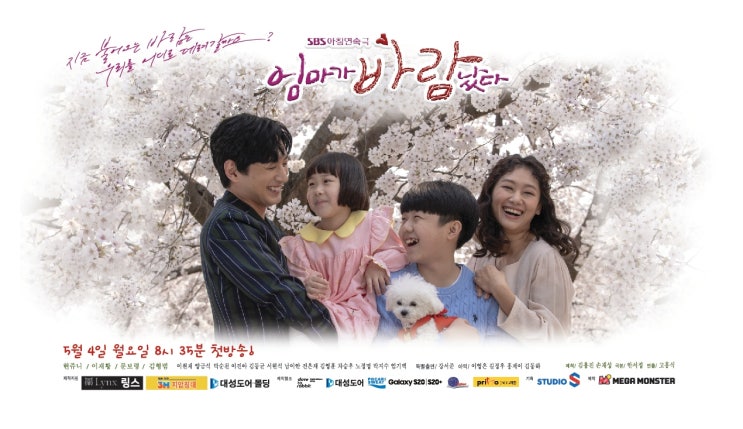 엄마가 바람났다! 현쥬니, 이재황~ SBS 아침드라마~ 내용소개, 인물관계도