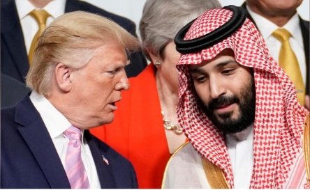 트럼프가 ‘석유전쟁’ 사우디 왕세자에게 한 ‘협박’ 전화