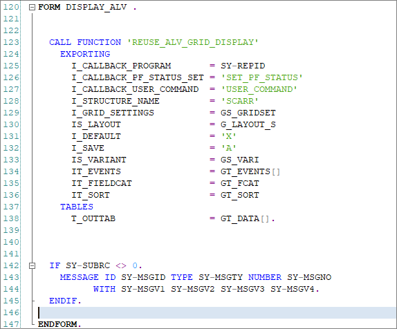 [SAP ABAP] LVC_TRANSFER_FROM_SLIS : 네이버 블로그