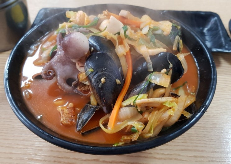  비오는 날엔 대전짬뽕맛집 비래동 해물짬뽕