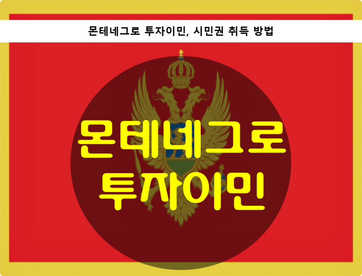  몬테네그로 투자이민