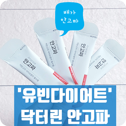  유빈다이어트, 저탄고지 식이요법 필수템 닥터린 안고파