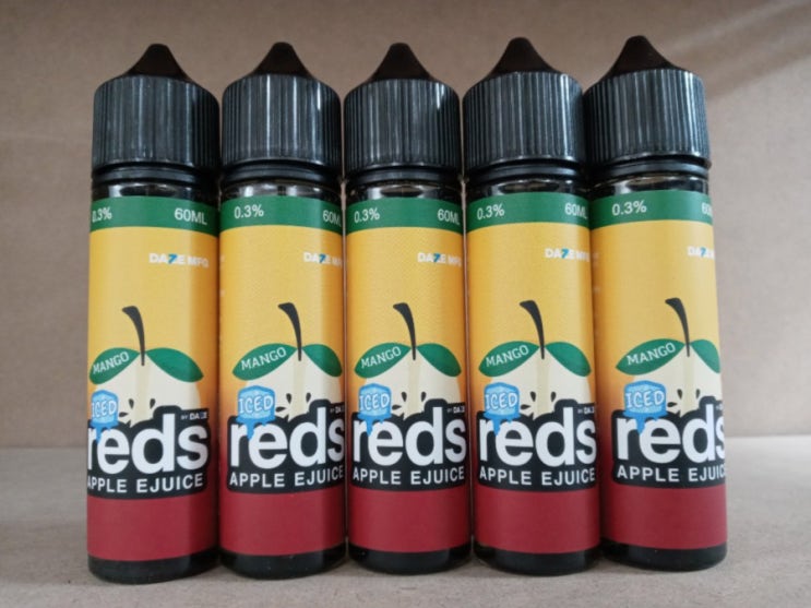 제이디컴퍼니 에서  나온 &lt;7daze&gt; Reds Apple Iced 전자담배액상 을 소개합니다.