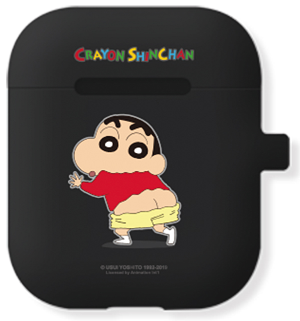  리뷰가 좋은 짱구 차밍 에어팟 케이스 + 철가루 방지 스티커, 단일 상품, 엉덩이짱구 제품을 소개합니다!!