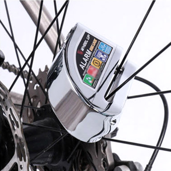 [강추] WHEEL UP 자전거 바이크 싸이클 MTB 브레이크 자물쇠 도난방지 경보기 알림 잠금장치 악세사리 용품, 디스크락 알람 자물쇠 - 블랙 가격은?