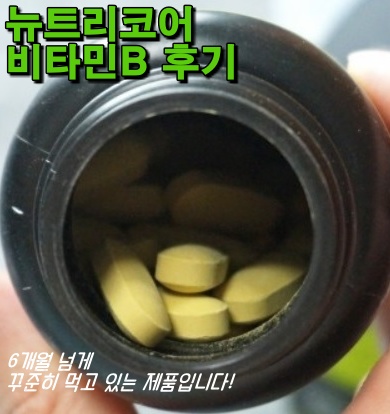  [후기]혓바늘없애는법, 뉴트리코어비타민B 6개월후기