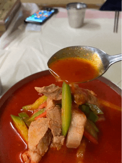  [광주 평동] 애호박찌개 진국 맛집 "명화식육식당"