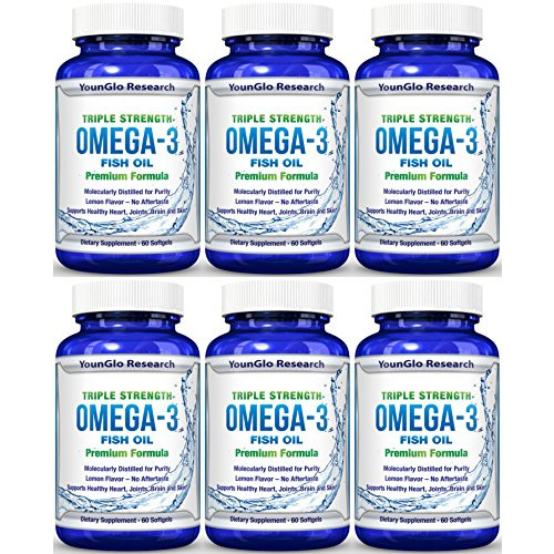[강추] 비타민 Fish Oil Pills - Pharmaceutical Quality - Triple Strength Omega 3 Burpless Capsules 1 Pack, 본문참고, Package Quantity = 6 가격은?