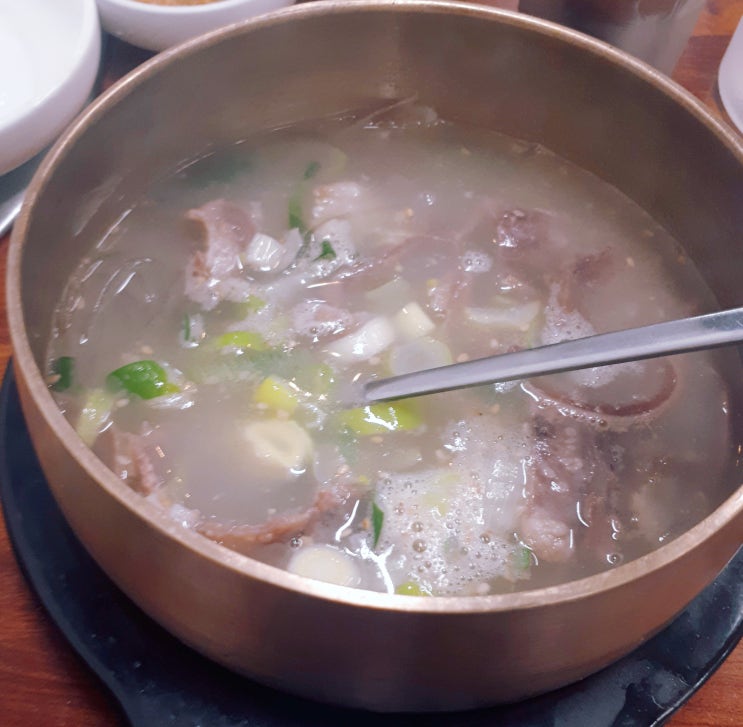  광양시 중마동 맛집 가마솥국밥 소머리국밥