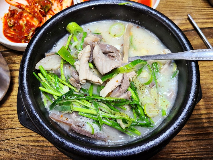  광명 광명동/광명시장 '소문난가마솥순대' 순대국