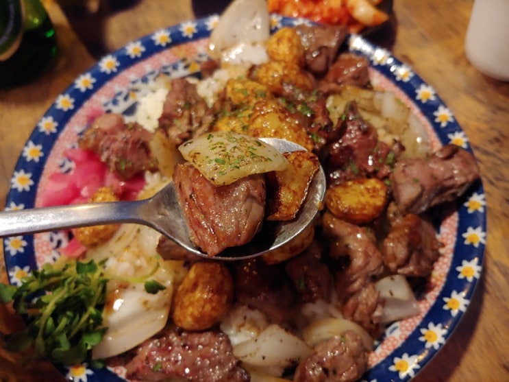  [굽은다리맛집]제프리스시 스테이크덮밥,연어덮밥 굽은다리일식집