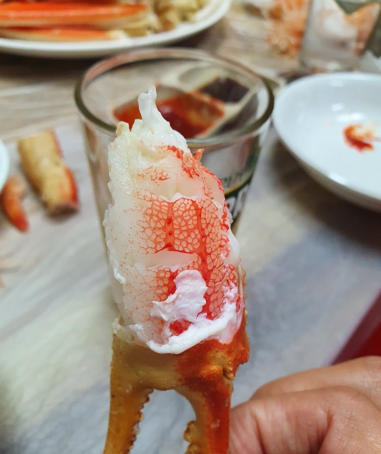  5월 인천 소래포구 대게, 꽃게 시세. 대게가 대게 맛있어요