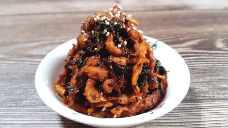 무말랭이무침 김.수.미. 레시피 무말랭이무침 김.수.미. 레시피