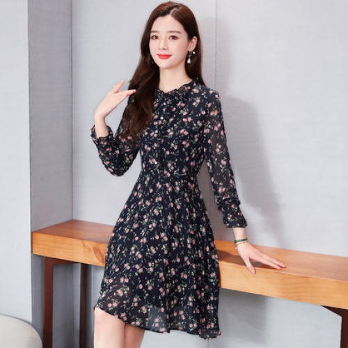  [강추] HOLA 여성 쉬폰 플라워 패턴 롱 원피스 결혼식 하객 오버핏 한소희 스 holacp-000101808 가격은?