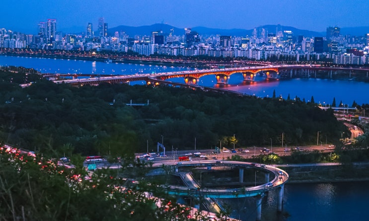  R - 200504 응봉산/서울야경명소/응봉산 야경/응봉산 팔각정/서울 야경 데이트