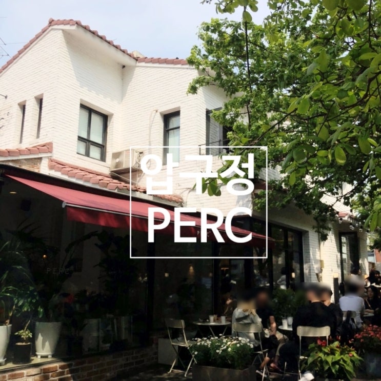  압구정 퍼크 서울 (PERC Seoul) - 압구정/도산공원 테라스 카페 퍼크 커피(PERC COFFEE) & 퍼크 플러스 샵(PERC PLUS SHOP)