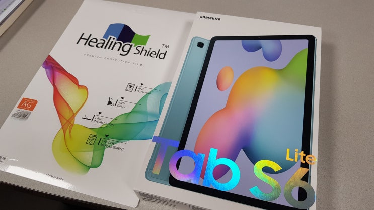  갤럭시탭 S6 Lite, 아라리 케이스, 종이질감 필름, 정품 북커버 사은품 신청, 5.11업데이트-번역기,노크온,굿락 추가