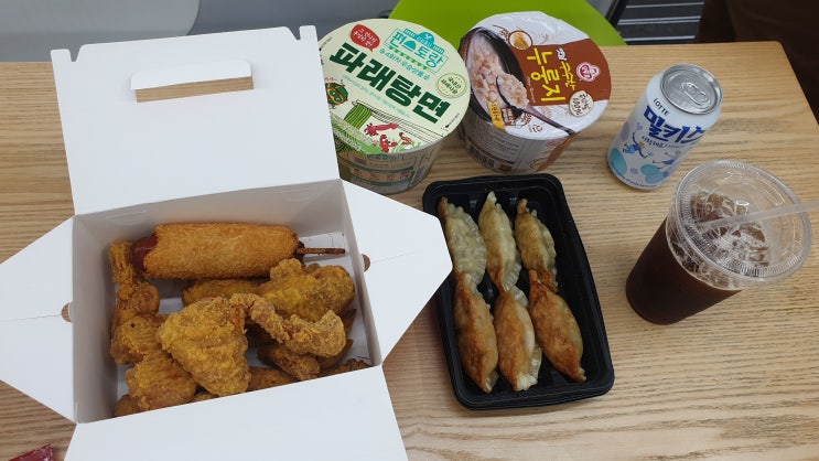  [편의점음식 추천] CU편의점음식 치킨 먹어봄?? 튀김 왤케 맛나 핫도그JMT 추천 (feat.편스토랑,누룽지 가격 등)