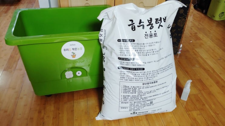  [중랑구] 상자텃밭 후기.