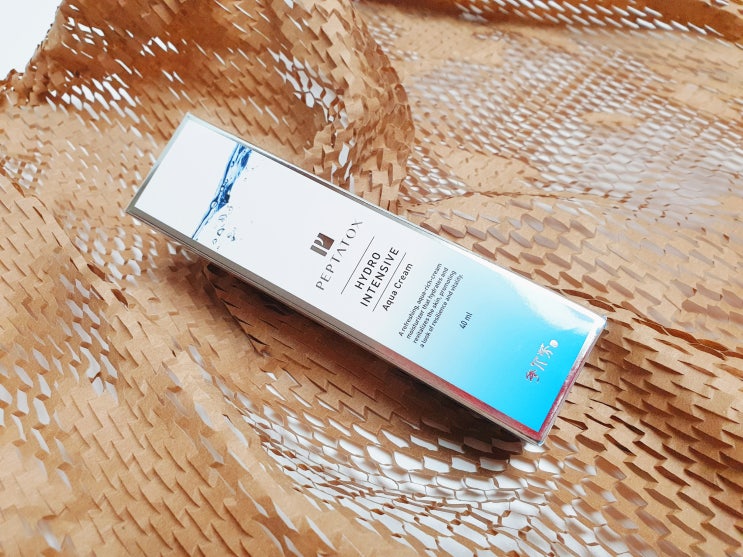  수인방 펩타톡스 아쿠아 수분 크림 워터홀딩기술 피부를 촉촉하게~