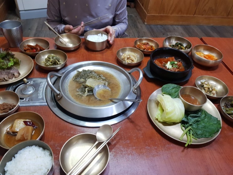  대구 팔공산 파계사 근처 고향 차밭골 한정식어버이날 어른들 좋아하세요.