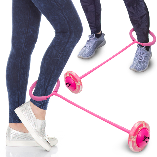 리뷰 가득한 블로그 - 브리사 다이어트 스핀 발목 줄넘기 유산소운동, (일반형)핑크