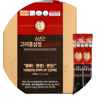6년근 고려홍삼정 365스틱으로 부모님께 효도하자. 6년근 고려홍삼정 365스틱으로 부모님께 효도하자.