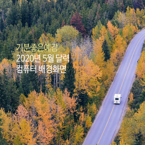  디자인라떼 월페이퍼,2020년 5월 달력 배경화면 컴퓨터 기분좋은예감