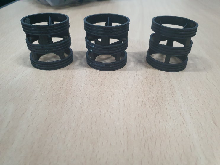  pallring 1.5" pp+활성탄(activated carbon) packing