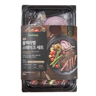  [착한가격] 프레시지 더큰 블랙라벨 스테이크 세트