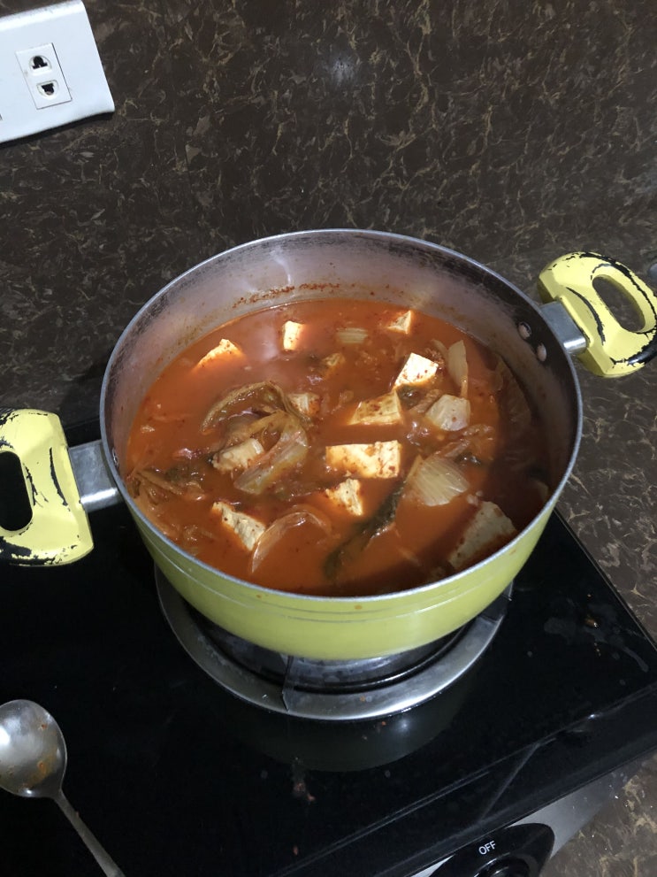  필리핀. 여자 친구의 도전. '된장찌개'와 '김치찌개' 만들기